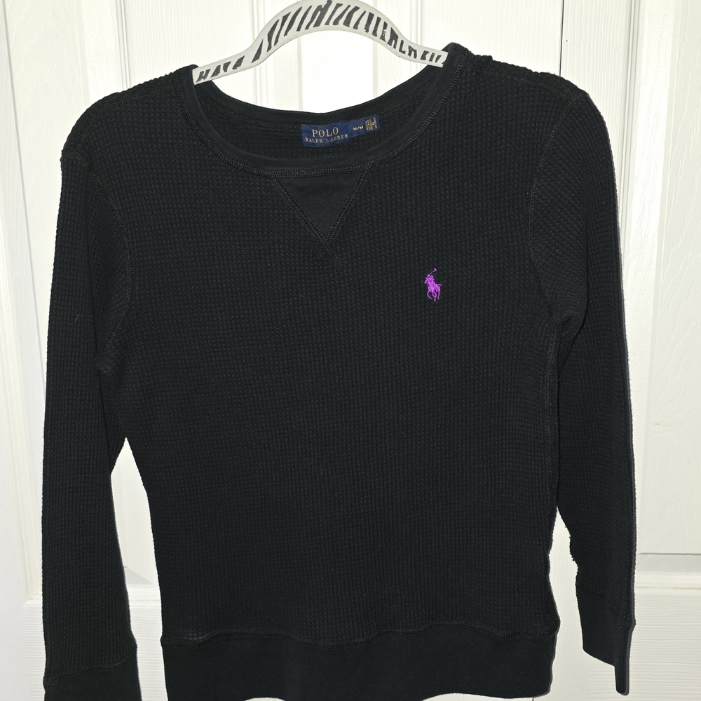 Ralph Lauren Black Long Sleeve Shirt